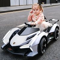 Детский электромобиль M 4865 EBLR-1 LAMBORGHINI белый 