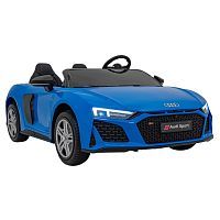 Детский двухместный электромобиль AUDI R8 Spyder с пультом: синий PA.A3000.NIE