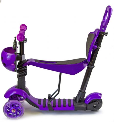 Картинка товара Самокат Scooter "Божья коровка" 5in1 Violet (1350702347) на Raspashonka.ua фото 3