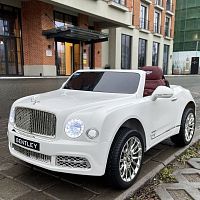 Детский электромобиль JE1006 EBLR-1 BENTLEY белый 