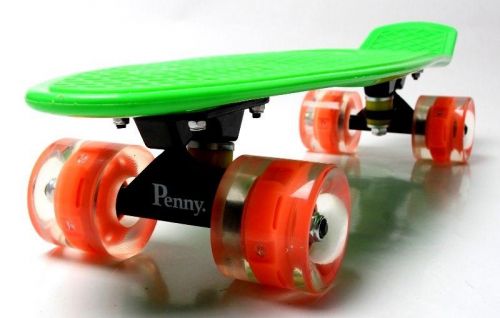 Картинка товара Penny Board 22" Green Светящиеся колёса! (657503612) на Raspashonka.ua фото 4