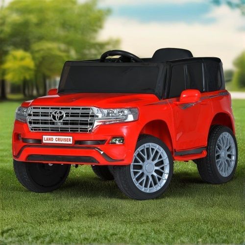 Детский электромобиль джип M 6130 EBLR-3  TOYOTA красный фото 9