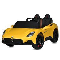 Фото анонса детский электромобиль maserati mc20 m 5104 eblr-6, bambi racer: 80w, 6 км/ч, 12v 7а - желтый от интернет магазина Raspashonka.ua
