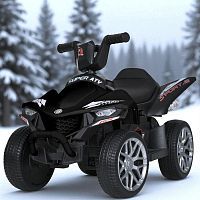 Фото анонса детский квадроцикл m 5730el-2, bambi racer: моторы 50w, 6 км/ч, 12v 7а - черный от интернет магазина Raspashonka.ua