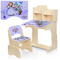 Фото анонса детская парта bambi "sofia" w 2071-40-5: венге от интернет магазина Raspashonka.ua