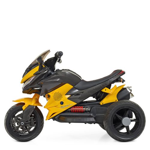Картинка товара Детский мотоцикл Bambi M 4274 EL-6: 12V9A, 70W, EVA, кожа - ЖЁЛТЫЙ на Raspashonka.ua фото 6