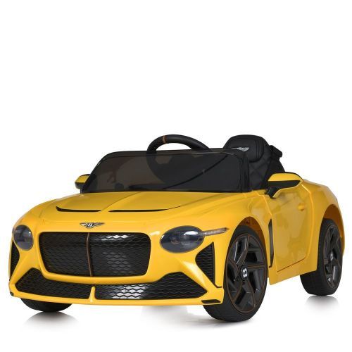 Детский электромобиль JE1008 EBLR-6(4WD) BENTLEY желтый  фото 7
