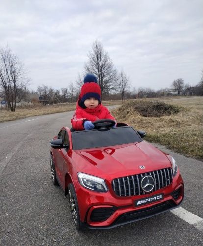 Дитячий електромобіль M 4140 EBRLS-3 MERCEDES бордовий фото 16 Дитячий електромобіль Mercedes GLC63S COUPE (QS568) 2x4 фото 16