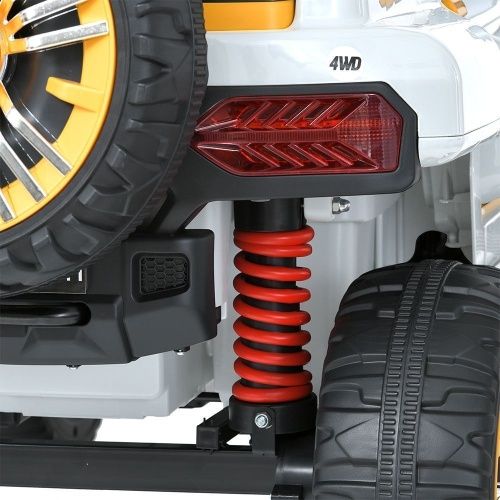 Дитячий електромобіль джип M 5821EBLR-1(24V) BAMBI RACER білий фото 16