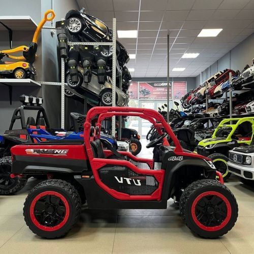 Картинка товара Детский грузовой электромобиль M 6014 EBLR-3(24V), BAMBI RACER: 24V 10А, пульт 2,4G, 4*75W, EVA - КРАСНЫЙ на Raspashonka.ua фото 5