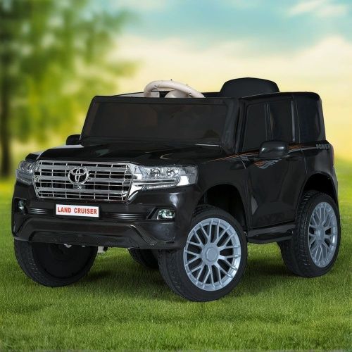 Картинка товара Детский электромобиль джип M 6130 EBLR-2 TOYOTA LAND CRUISER: 70W, 6 км/ч, 12V 5А - ЧЕРНЫЙ на Raspashonka.ua фото 2