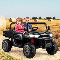 Детский электромобиль джип M 5026 EBLR-2(24V) BAMBI черный
