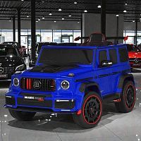 Фото анонса детский электромобиль mercedes benz g63 amg brabus 900 rocket edition 12v 4wd, м 6257 eblr-4: 11км/ч  - синий от интернет магазина Raspashonka.ua