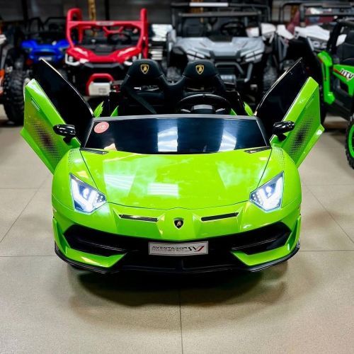 Картинка товара Детский электромобиль M 6026 EBLR-5(24V), LAMBORGHINI AVENTADOR SV: 2х местный, 9км/ч, 180W, USB/SD - ЗЕЛЕНЫЙ на Raspashonka.ua фото 2