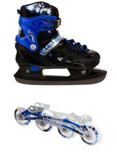 Картинка товара Ролики-коньки Scale Sports Blue/Black (38-41) (Код: 614500120-L) на Raspashonka.ua фото 2