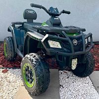 Фото анонса детский квадроцикл xt-speed pa.s615.zie: 4х4, 24v,  12 км/ч, без пульта - зеленый от интернет магазина Raspashonka.ua