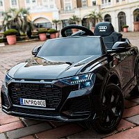Детский электромобиль джип M 4569 EBLR-2 AUDI черный