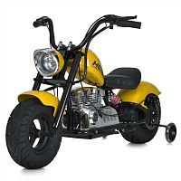 Детский мотоцикл M 6016 AL-6(36V) BAMBI RACER желтый