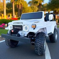 Фото анонса детский электромобиль m 4968 eblr-1(24v) toyota land cruiser: 24v, 320w, 10км/ч - белый от интернет магазина Raspashonka.ua