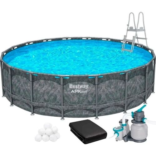 Картинка товара Bestway 561KE, каркасный бассейн 610 x 132 см APX 365 (аналог Intex 26330) на Raspashonka.ua фото 5