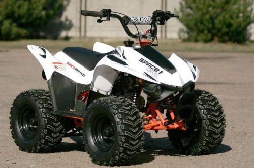Картинка товара Квадроцикл KAYO SPACE 70 - 70 см³, 45 км/ч, 126 х 80 х 80 см, БЕЛЫЙ на Raspashonka.ua фото 7