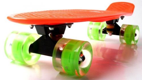 Картинка товара Penny Board 22" Orange Светящиеся колёса! (1996208151) на Raspashonka.ua фото 4