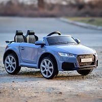 Детский электромобиль M 5012 EBLR-12 AUDI голубой 