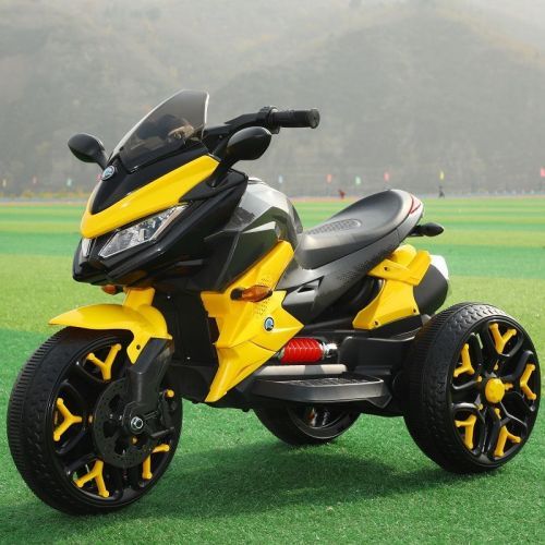 Картинка товара Детский мотоцикл Bambi M 4274 EL-6: 12V9A, 70W, EVA, кожа - ЖЁЛТЫЙ на Raspashonka.ua фото 9
