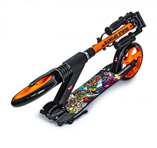 Картинка товара Самокат Scale Sports двухколесный 200 мм (SS-15 Orange) на Raspashonka.ua фото 3