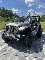 Детский электромобиль джип FT-938 SILVER JEEP серебро