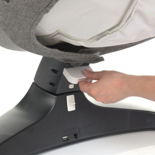 Картинка товара Детский укачивающий центр ME 1074 MYLA Gray Linen, 5 скоростей, Bluetooth, USB: СЕРЫЙ на Raspashonka.ua фото 6