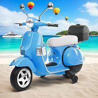Детский мотоцикл M 4939 EL-4 BAMBI RACER голубой