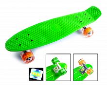 Фото анонса penny board 22" green светящиеся колёса! (657503613) от интернет магазина Raspashonka.ua