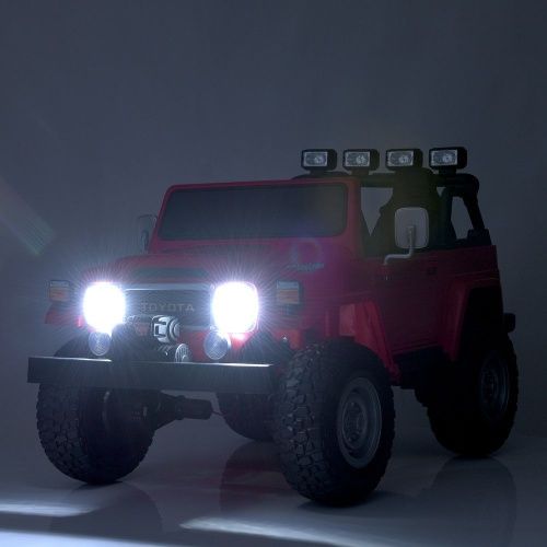 Зображення товару Дитячий електромобіль M 4968 EBLR-2(24V) TOYOTA LAND CRUISER: 24V, 320W, 10км/год - ЧОРНИЙ на Raspashonka.ua фото 9