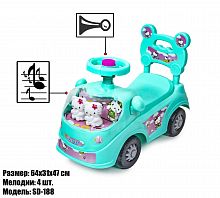 Фото анонса каталка-толокар "hello kitty" 112-tiffany - бирюзовый от интернет магазина Raspashonka.ua