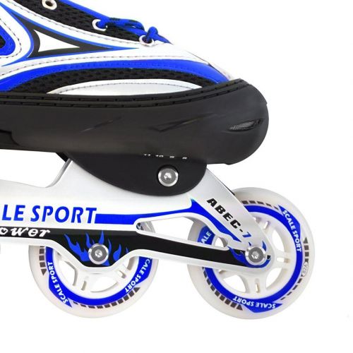 Картинка товара Раздвижные ролики Scale Sports XL LF 0835 Blue (41-44) (Код: 173669305) на Raspashonka.ua фото 6