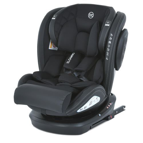 Картинка товара Автокресло EL CAMINO ME 1045-1 EVOLUTION 2 360° Royal Black — ЧЕРНЫЙ на Raspashonka.ua фото 2