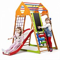 Фото анонса детский спортивный комплекс для дома sportbaby kindwood plus 3 от интернет магазина Raspashonka.ua