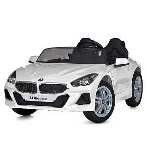 Детский электромобиль M 5742 EBLR-3, BMW Z4: пульт 2,4G, двухместный, 90W, 7 км/ч, 12V 7А - БЕЛЫЙ