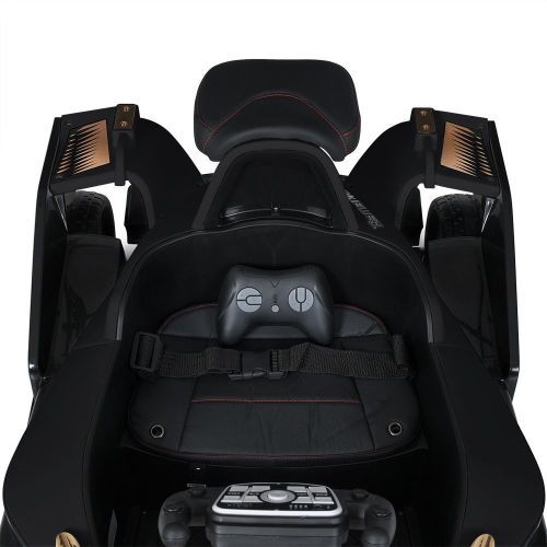 Детский электромобиль M 5051 EBLR-2 BAMBI RACER черный  фото 8