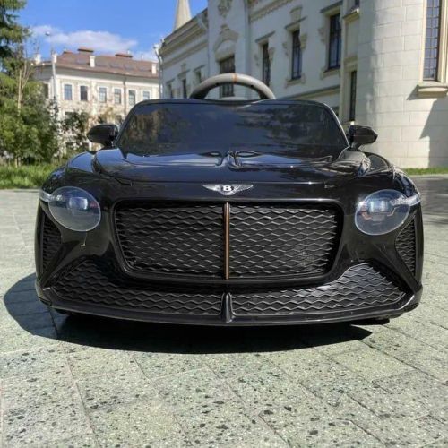 Детский электромобиль JE1008 EBLR-2(4WD) BENTLEY черный  фото 3