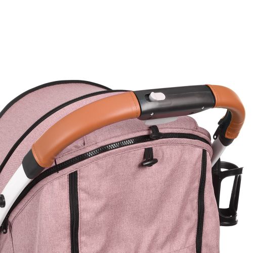 Картинка товара Детская коляска EL Camino M 3910 YOGA II Pale Pink-W на Raspashonka.ua фото 11