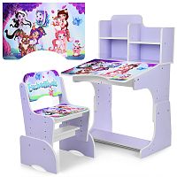 Фото анонса детская парта bambi enchantimals w 2071-57-3: фиолетовый от интернет магазина Raspashonka.ua