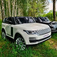 Детский электромобиль джип M 4175(MP4)EBLR-1 LAND ROVER белый