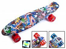 Фото анонса penny board, graffiti nba - светящиеся колёса! (1361336168) от интернет магазина Raspashonka.ua