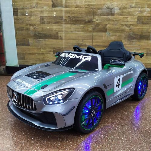 Детский электромобиль M 4050 EBLRS-11 MERCEDES серебро  фото 2