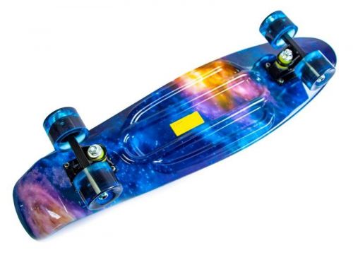 Картинка товара Penny Board Nickel 27" "Universe" - Светящиеся колёса! (776052827) на Raspashonka.ua фото 3