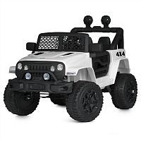 Детский электромобиль джип M 5734 EBLR-1 BAMBI RACER белый