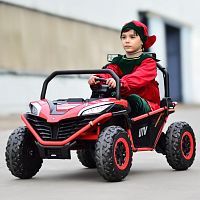 Фото анонса детский электромобиль buggy ty 608 4wd:  двухместный, 12v 10a, 180w, 8км/ч - красный от интернет магазина Raspashonka.ua
