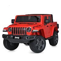 Детский электромобиль джип M 5740 EBLR-3 JEEP красный